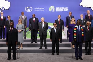 Các đại biểu tham dự COP26.